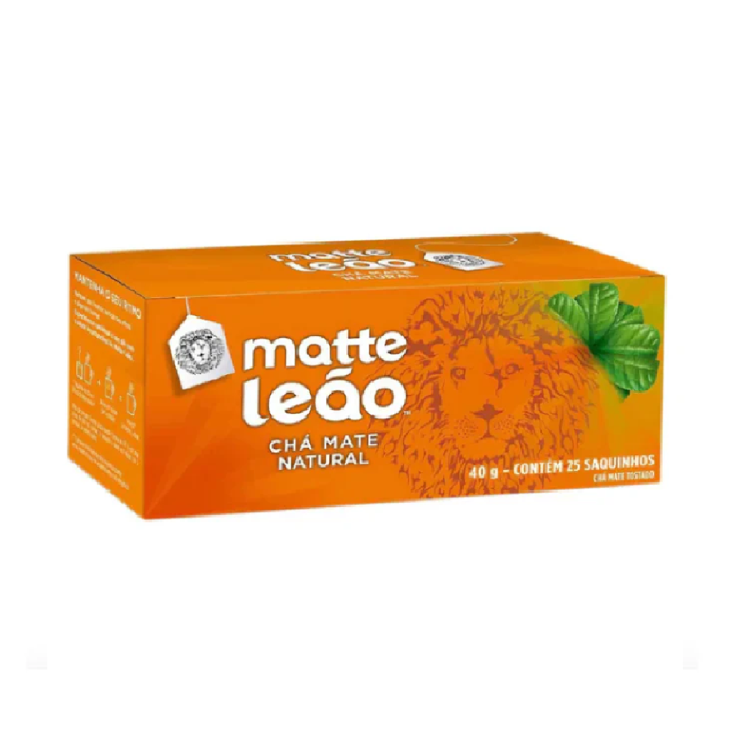 Matte Leão Chá Natural 25 Saquinhos (40g)